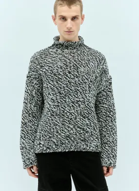 Acne Studios High-Neck Wool-Blend Sweater