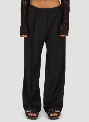 Acne Studios Wide Leg Tailored Pants