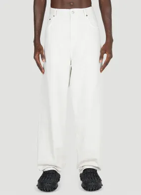 Balenciaga Wide Leg Jeans