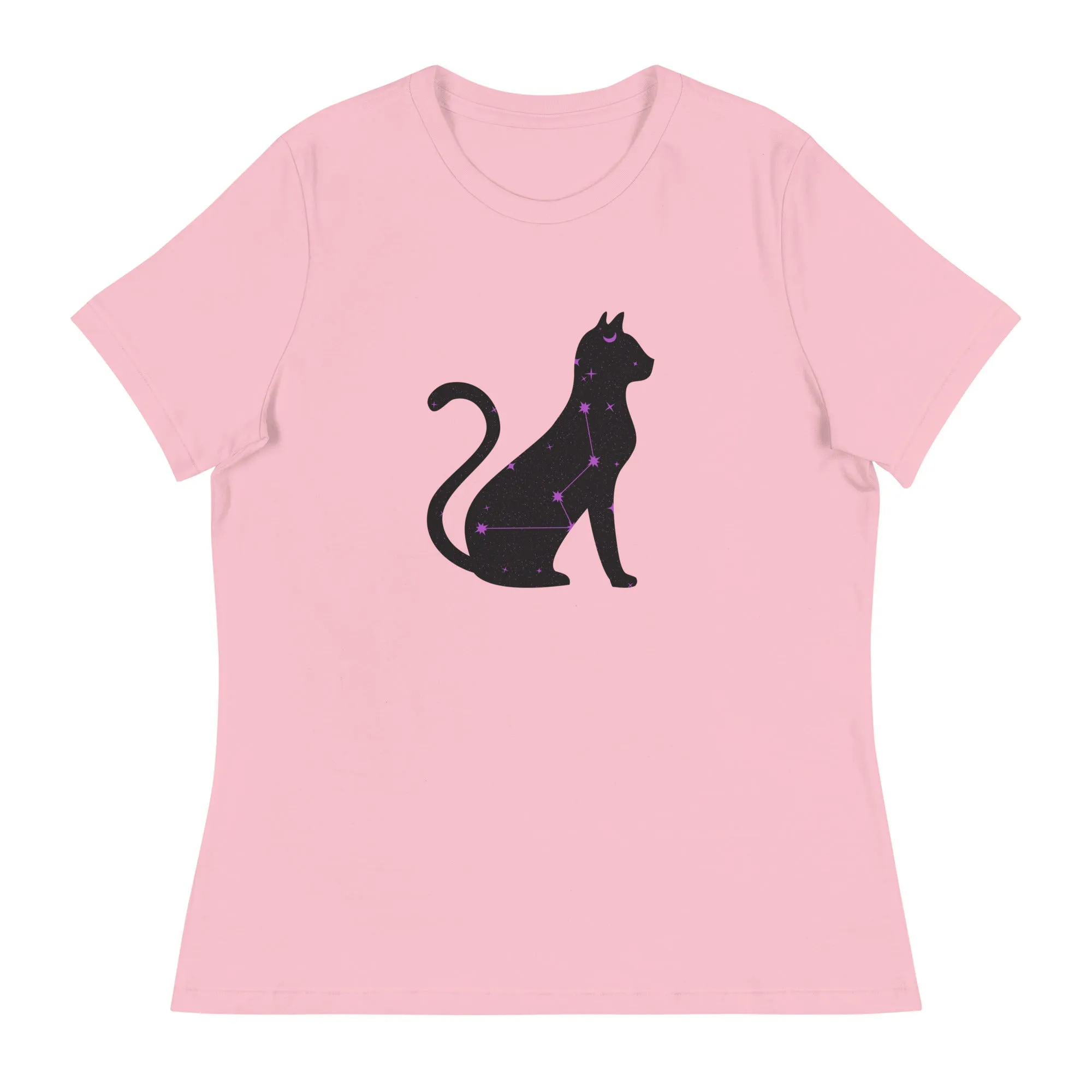 Celestial Cat Women's Relaxed T-Shirt