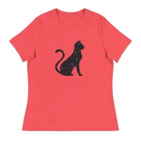 Celestial Cat Women's Relaxed T-Shirt