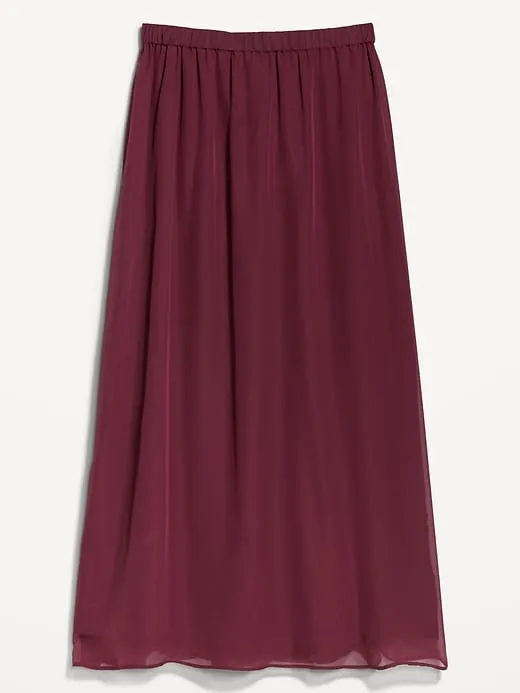 Chiffon Maxi Skirt