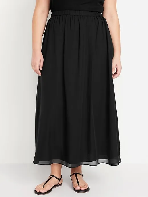 Chiffon Maxi Skirt