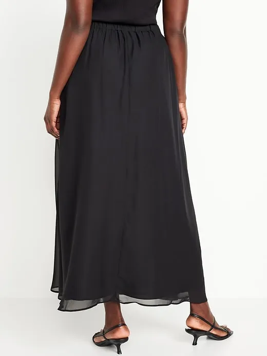 Chiffon Maxi Skirt