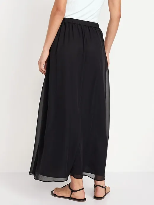 Chiffon Maxi Skirt