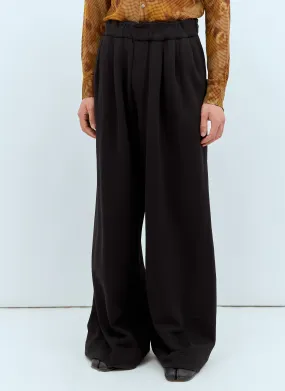 Dries Van Noten Hama Wide-Leg Pants