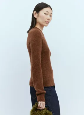 Dries Van Noten Wool-Blend Knit Sweater