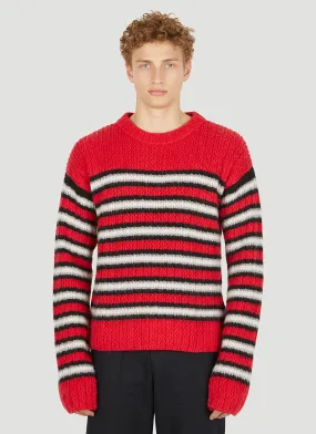 ERL Striped Knitted Sweater