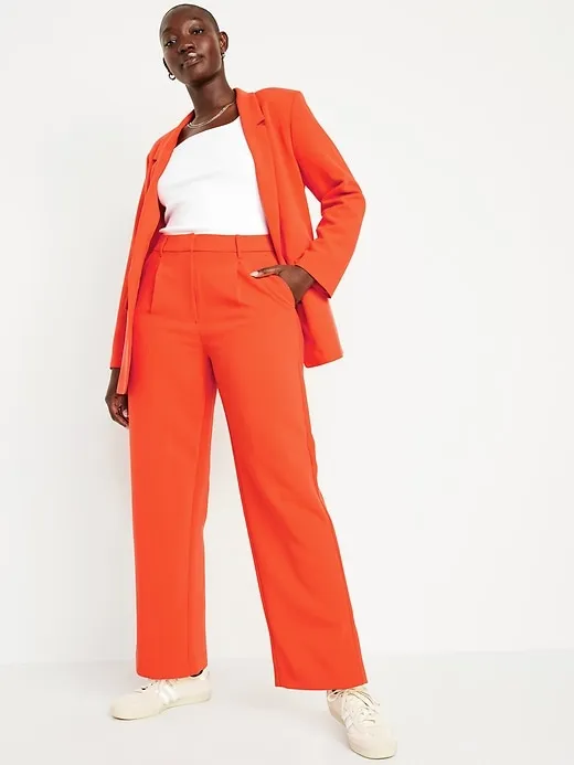 Extra High-Waisted Taylor Wide-Leg Trouser Pants