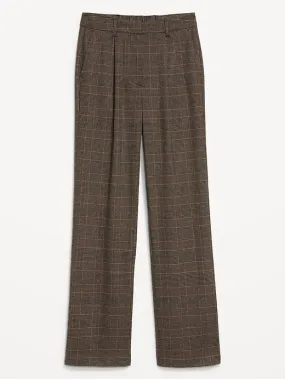 Extra High-Waisted Taylor Wide-Leg Trouser Pants