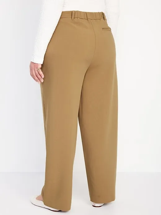 Extra High-Waisted Taylor Wide-Leg Trouser Pants