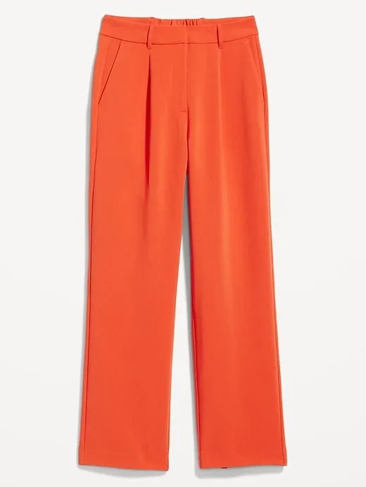 Extra High-Waisted Taylor Wide-Leg Trouser Pants