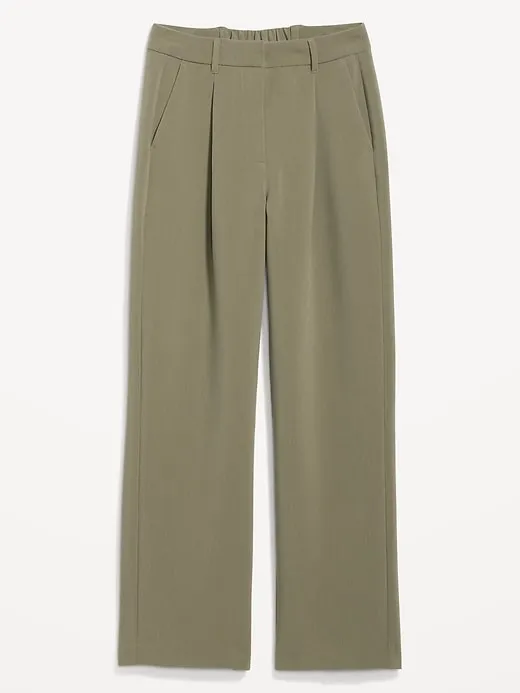 Extra High-Waisted Taylor Wide-Leg Trouser Pants