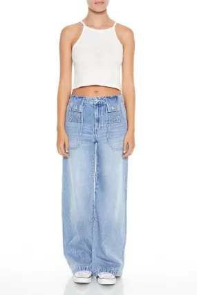 High-Rise Wide-Leg Jeans