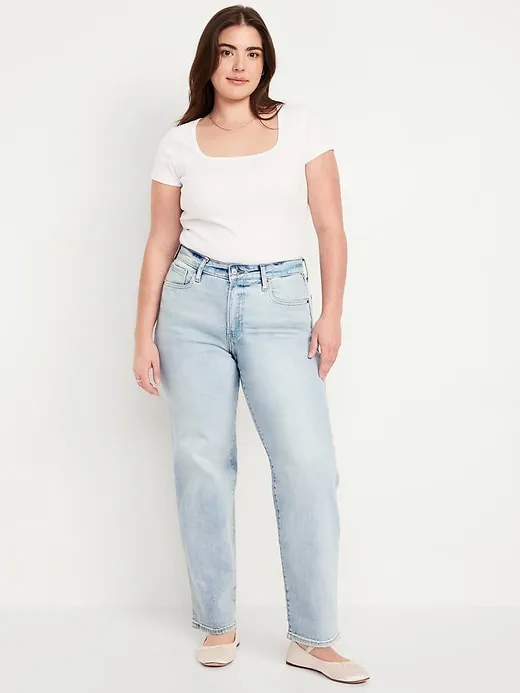 High-Waisted OG Loose Jeans