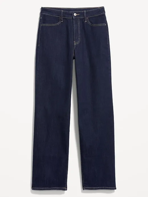 High-Waisted Wow Loose Jeans