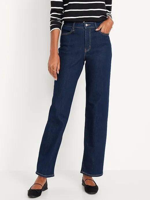 High-Waisted Wow Loose Jeans