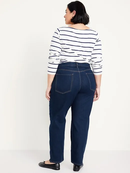 High-Waisted Wow Loose Jeans