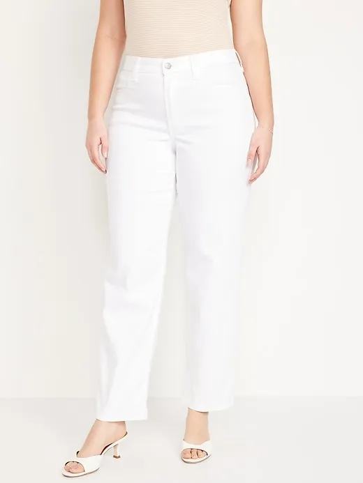 High-Waisted Wow Loose Jeans