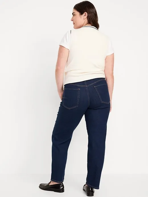 High-Waisted Wow Loose Jeans