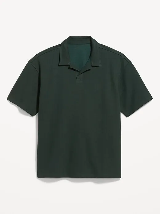 Loose Fit Heavyweight Twill Polo