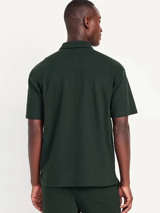 Loose Fit Heavyweight Twill Polo