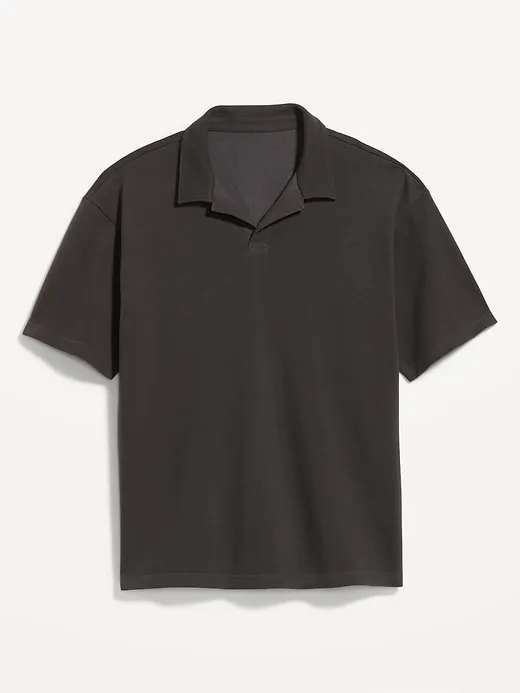 Loose Fit Heavyweight Twill Polo