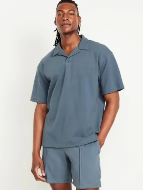 Loose Fit Heavyweight Twill Polo