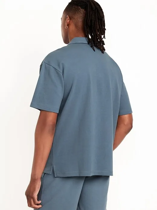 Loose Fit Heavyweight Twill Polo