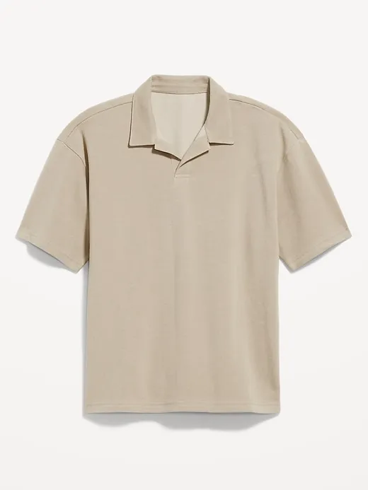 Loose Fit Heavyweight Twill Polo