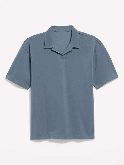 Loose Fit Heavyweight Twill Polo