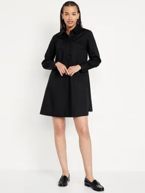 Loose Mini Shirt Dress