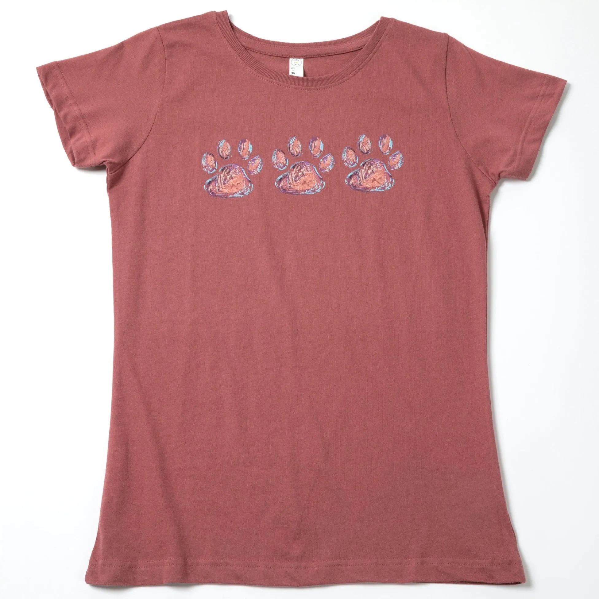 Paw Print Vintage Short Sleeve Tee