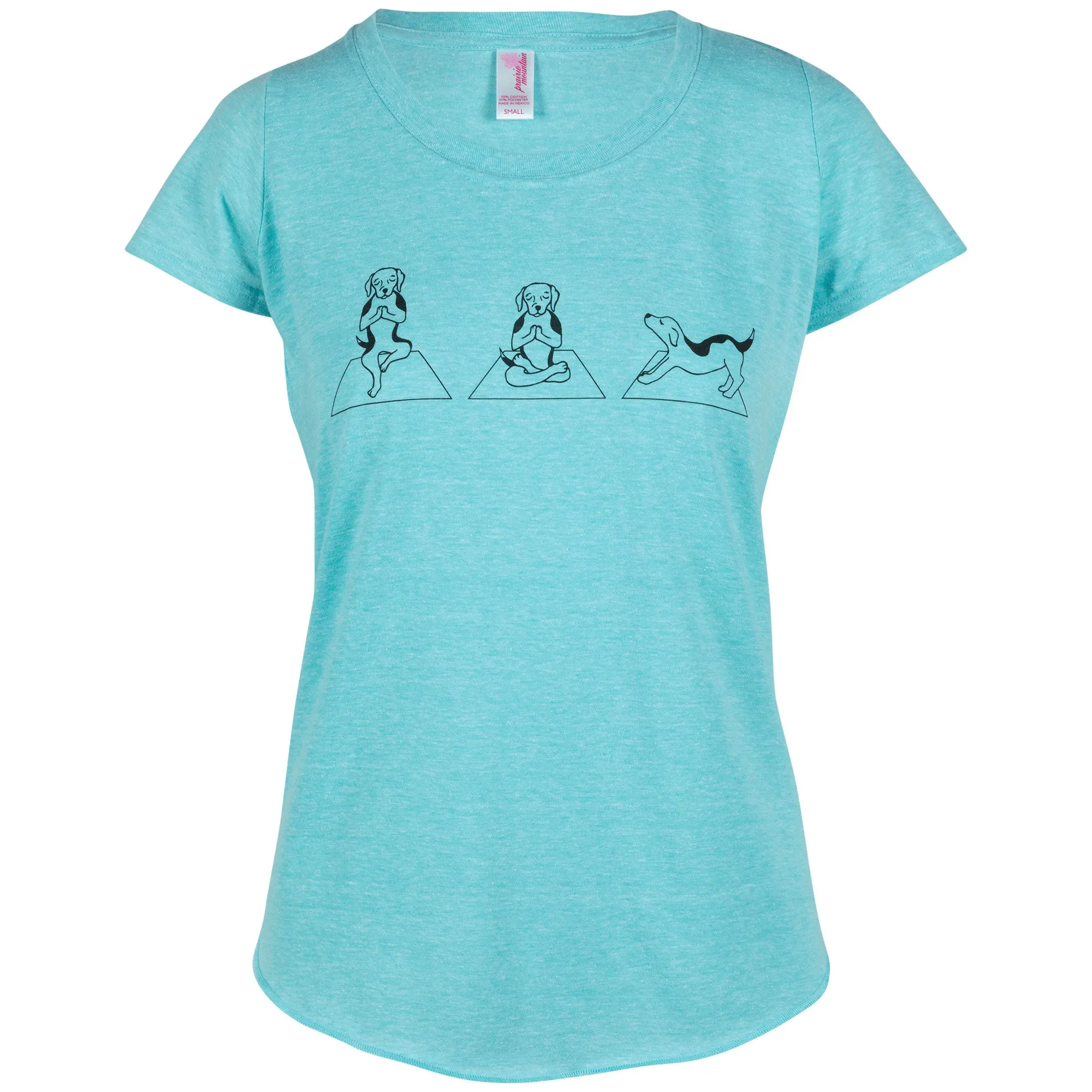 Pet Yoga Pose Soft Wash T-Shirt