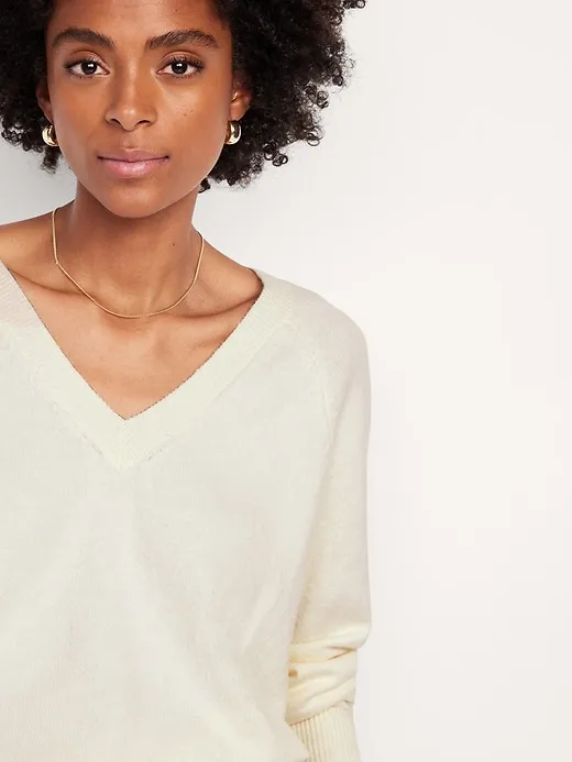 SoSoft Loose V-Neck Sweater