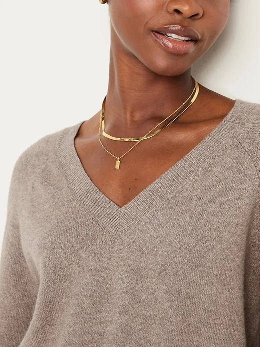 SoSoft Loose V-Neck Sweater