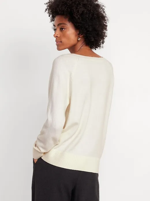 SoSoft Loose V-Neck Sweater