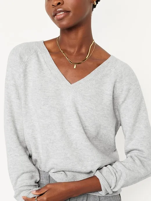 SoSoft Loose V-Neck Sweater