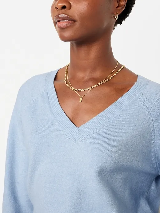 SoSoft Loose V-Neck Sweater