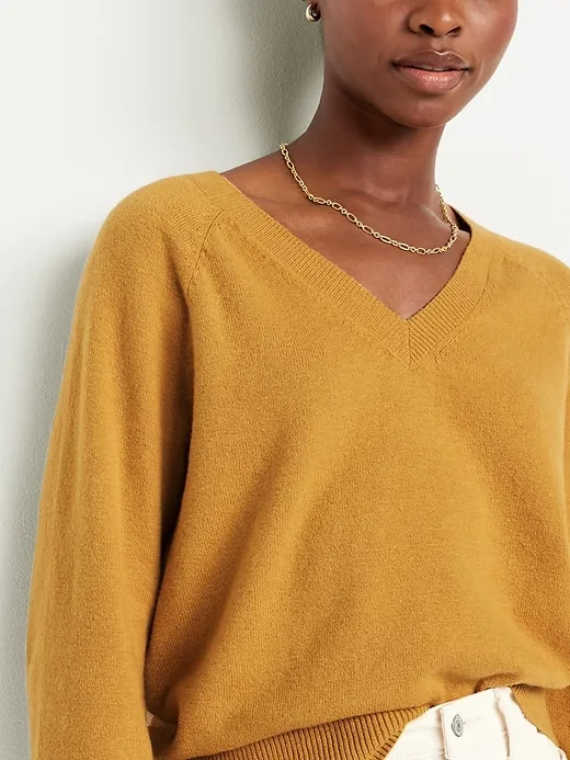 SoSoft Loose V-Neck Sweater