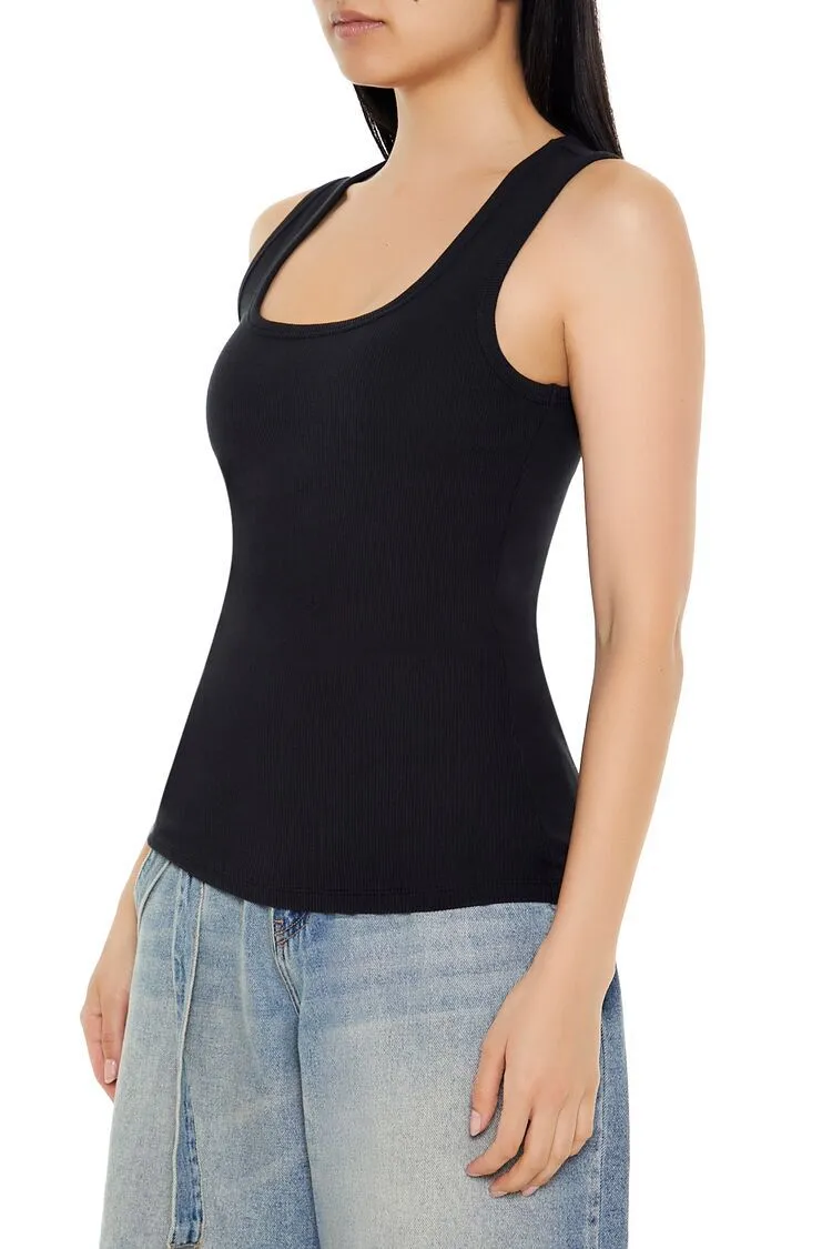 Square-Neck Tank Top